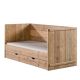 Steigerhouten kajuitbed met lade 