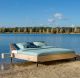 Steigerhouten bed Flow - Livengo