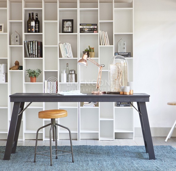 multifunctioneel bureau sidetable nuri voor in woonkamer of slaapkamer Livengo